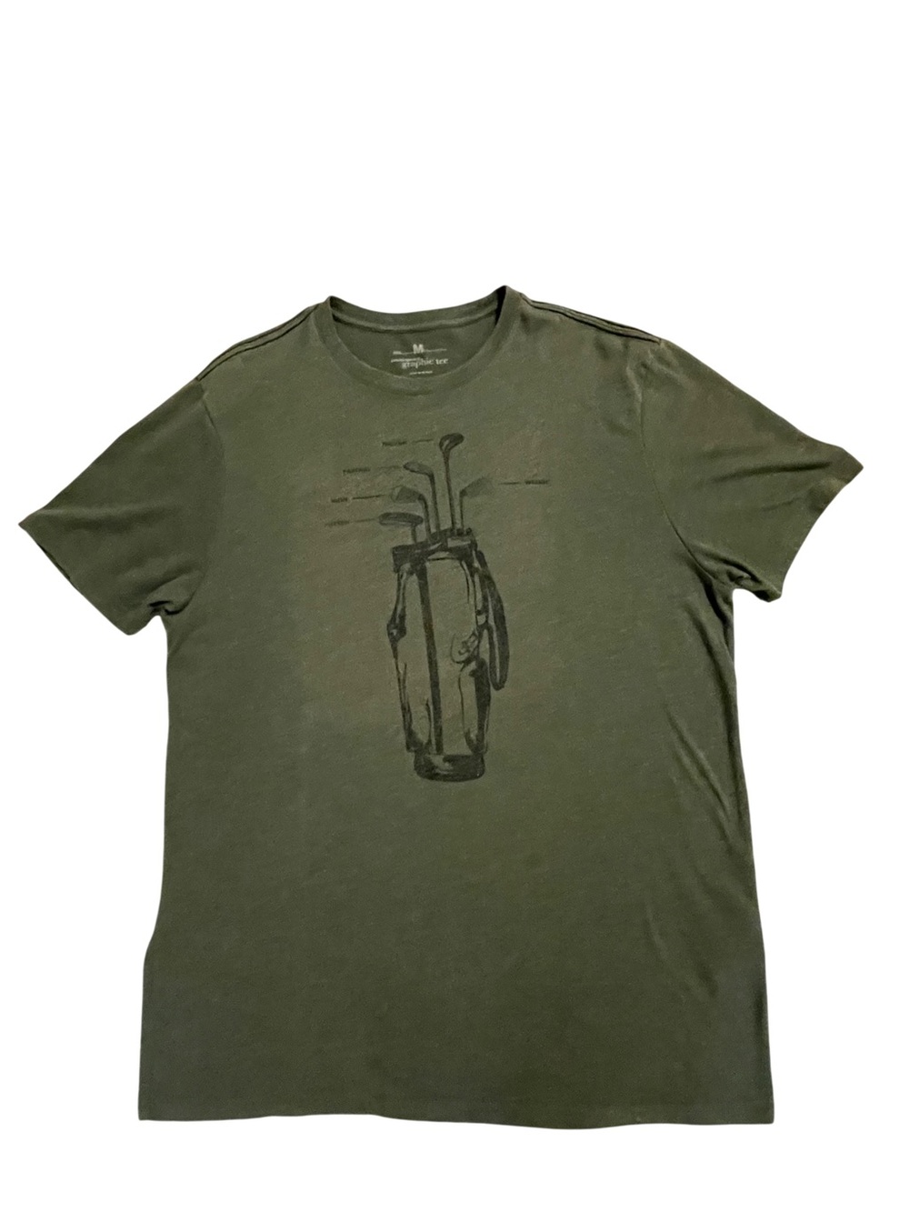 Banana Republic Men M Lot 2 Graphic Tees Golf Palm Tree Casual Athleisure - Picture 3 of 12